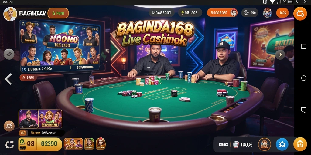 Tampilan menarik dan interaksi langsung dalam gameplay Live Casino.