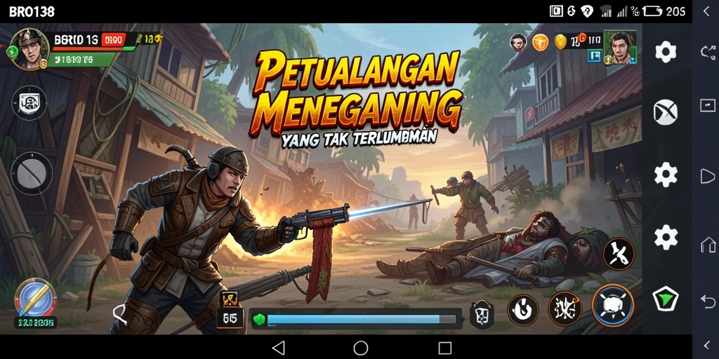 Tampilan gameplay BRO138 yang menegangkan dan penuh aksi.