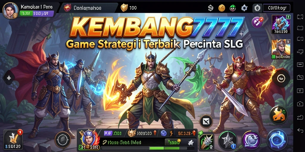 Gameplay seru KEMBANG777 dengan strategi mendalam.