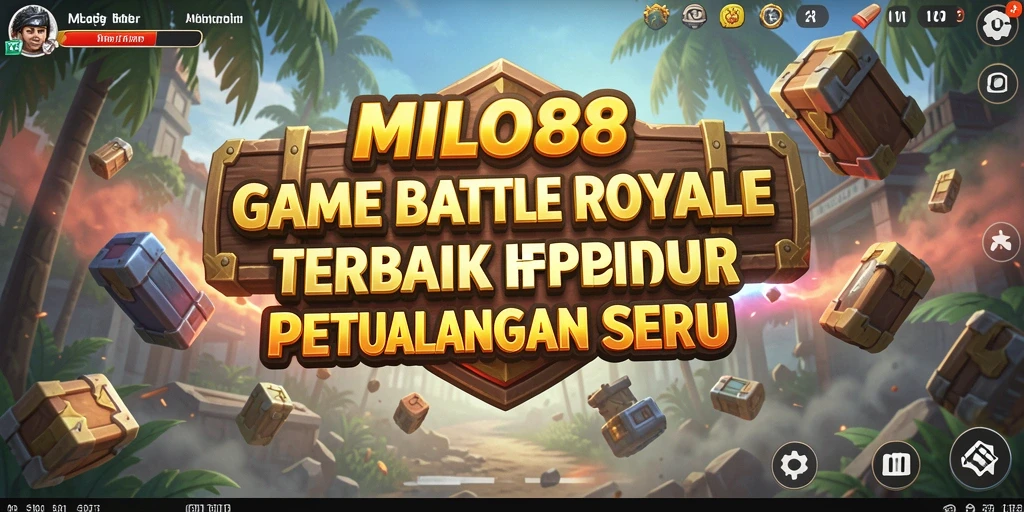 Tangkapan layar menunjukkan aksi seru dari pertempuran dalam MILO88.