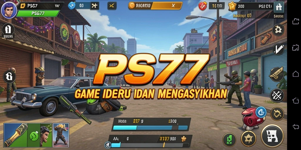Tampilan menarik dari gameplay PSG77 yang seru dan menantang.