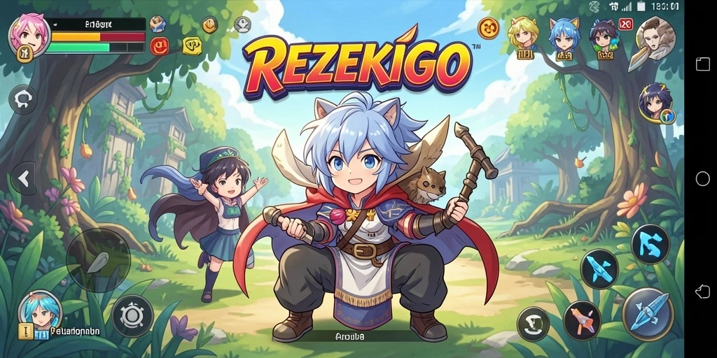 Gameplay menawan di dunia Anime yang penuh petualangan.
