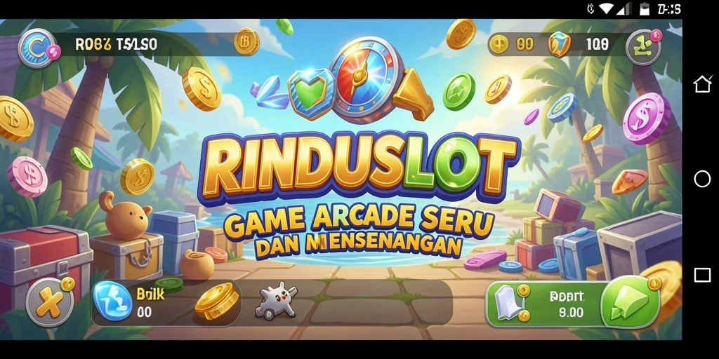Tampilan menarik RINDUSLOT dengan gameplay seru.
