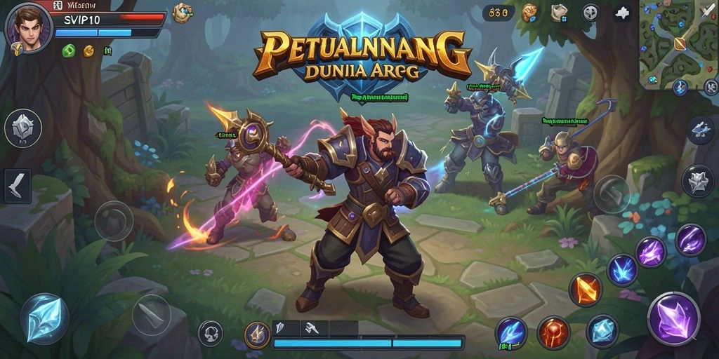 Tangkapan layar SVIP10 menampilkan aksi seru dalam pertarungan ARPG yang mendebarkan.