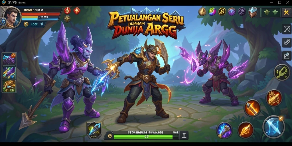 Screenshot menampilkan aksi pertarungan dinamis di SVIP6.